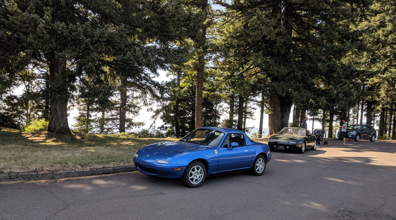 Illustration for article titled Finally got to take the new Miata out for a rip